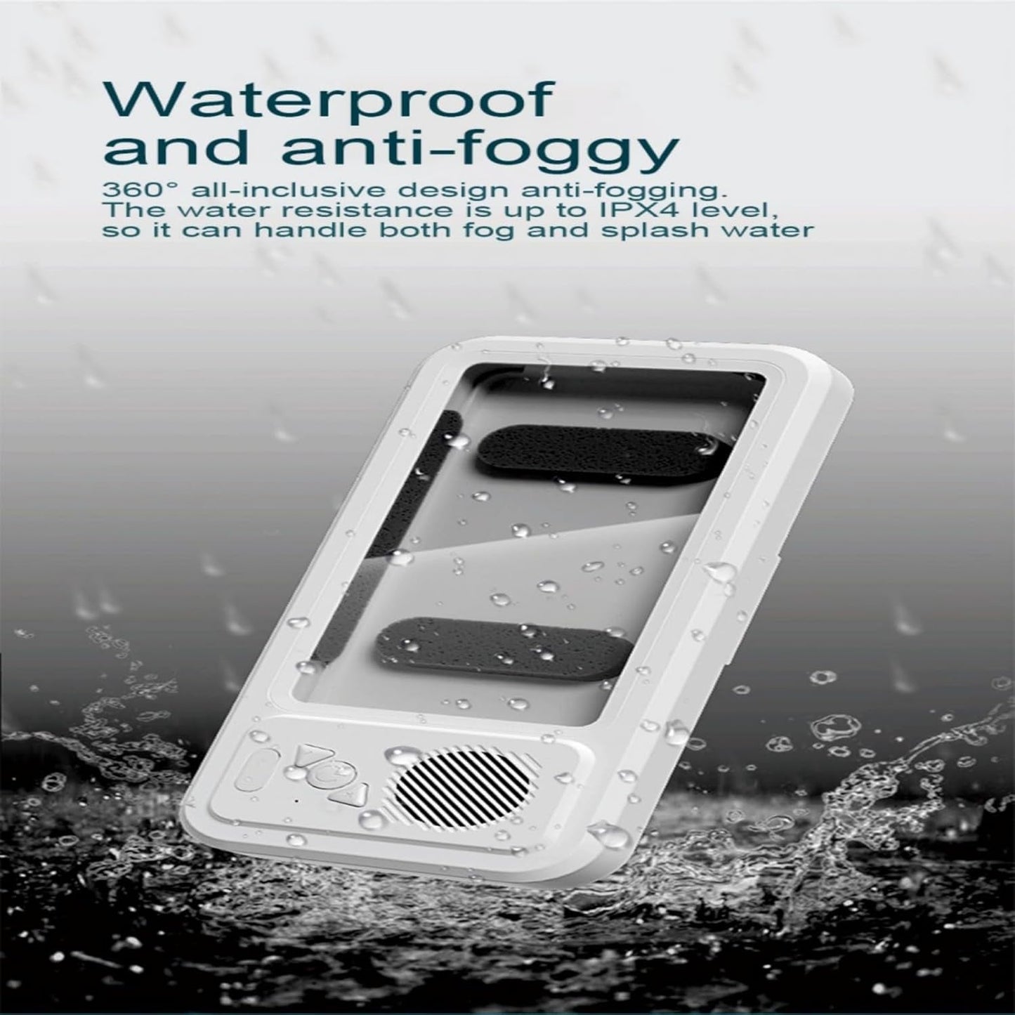 Soniqshel™ The Waterproof Bluetooth Phone Holder with 360° Rotation